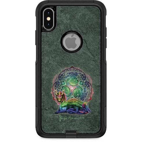 Brigid Ashwood Celtic Dragon Otterbox Commuter iPhone Skin