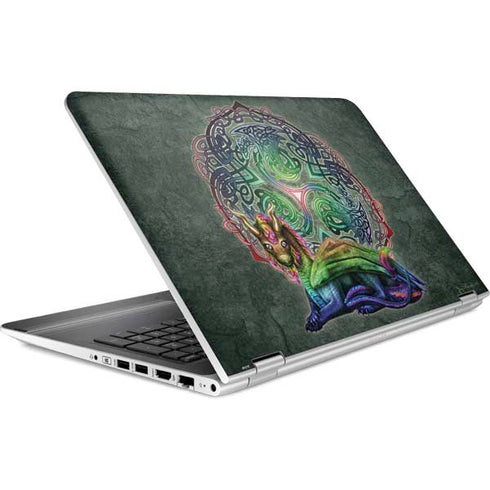 Brigid Ashwood Celtic Dragon HP Pavilion Skin