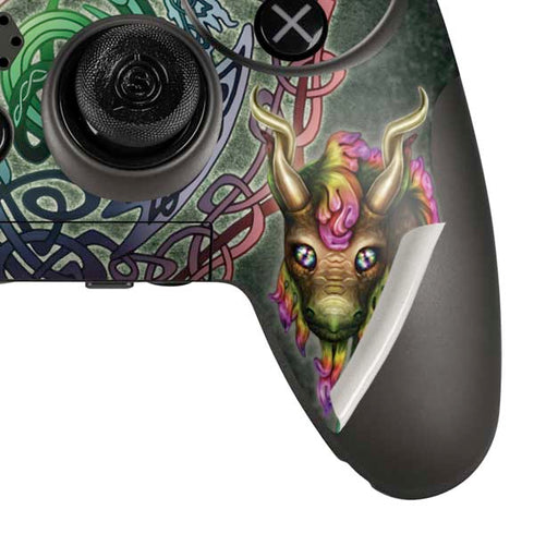 Brigid Ashwood Celtic Dragon PlayStation Scuf Vantage 2 Controller Skin