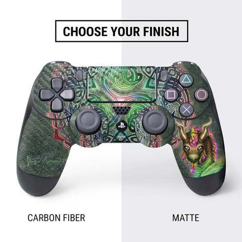 Brigid Ashwood Celtic Dragon PS4 Controller Skin