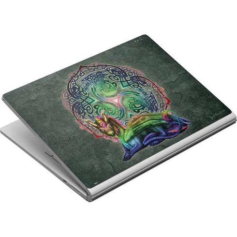 Brigid Ashwood Celtic Dragon Surface Book Skin