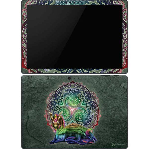 Brigid Ashwood Celtic Dragon Surface Pro 6 Skin