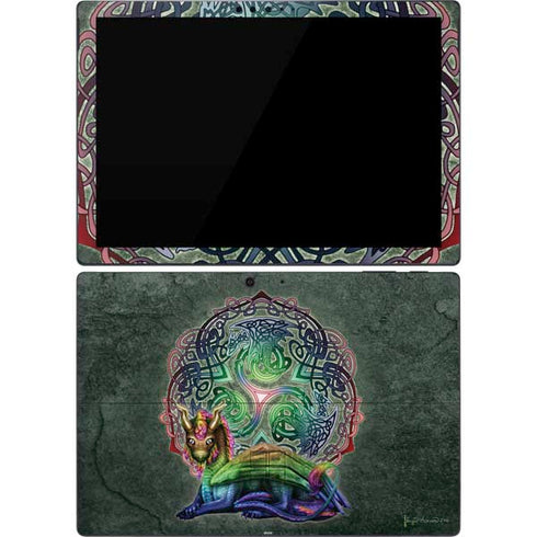 Brigid Ashwood Celtic Dragon Surface Pro 7 Skin