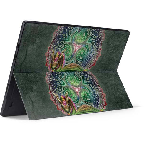 Brigid Ashwood Celtic Dragon Surface Pro 7 Skin