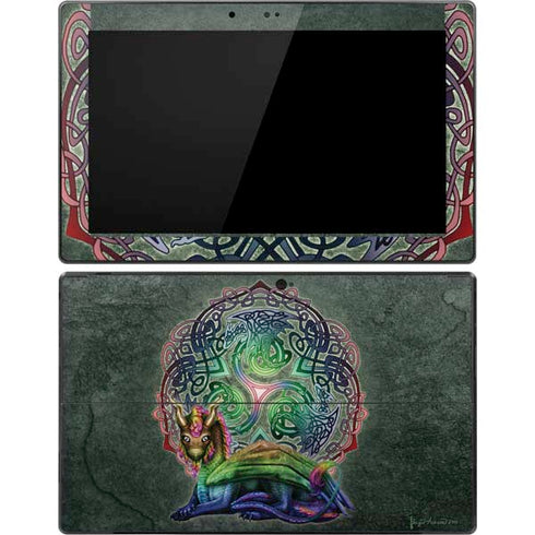 Brigid Ashwood Celtic Dragon Surface Pro Tablet Skin