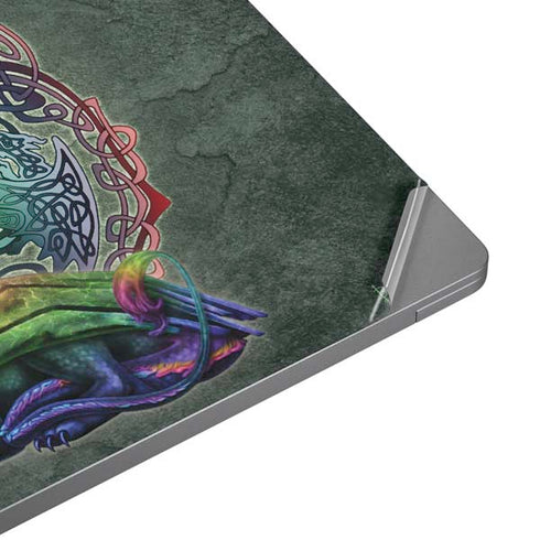 Brigid Ashwood Celtic Dragon Universal Laptop 13in (10.6 x 7.6in) Skin