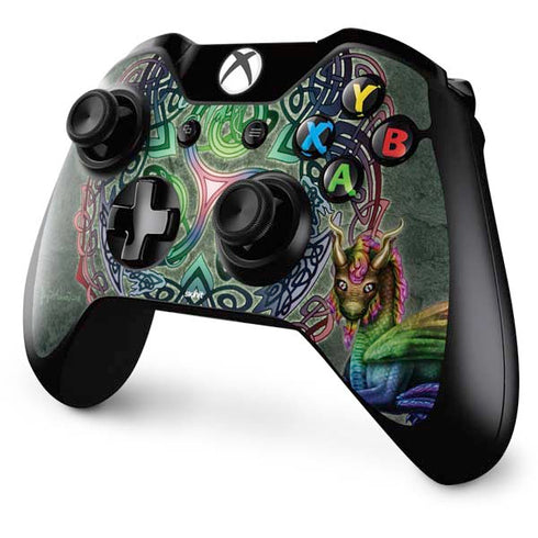 Brigid Ashwood Celtic Dragon Xbox One Controller Skin