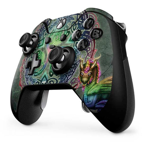 Brigid Ashwood Celtic Dragon Xbox One Elite Controller Skin