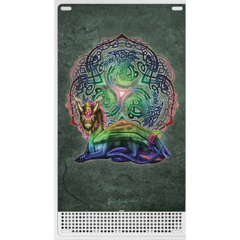 Celtic Dragon by Brigid Ashwood Xbox Series S Skins