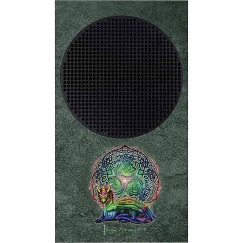 Brigid Ashwood Celtic Dragon Xbox Series S Console Skin