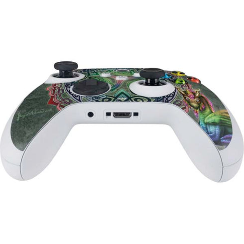 Brigid Ashwood Celtic Dragon Xbox Series S Controller Skin