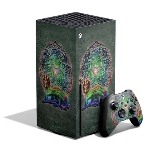 Brigid Ashwood Celtic Dragon Xbox Series X Bundle Skin