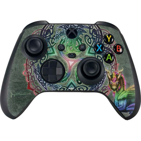 Brigid Ashwood Celtic Dragon Xbox Series X Controller Skin