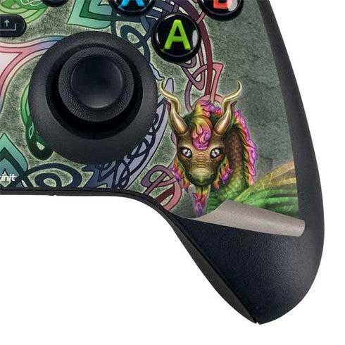Brigid Ashwood Celtic Dragon Xbox Series X Controller Skin