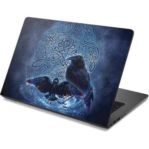 Brigid Ashwood Celtic Raven Dell Chromebook Skin