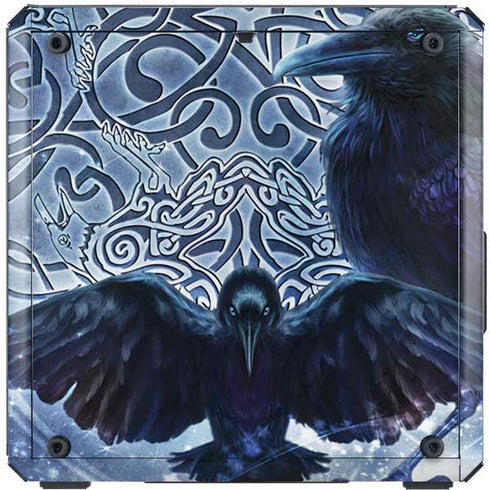 Brigid Ashwood Celtic Raven Cooler Master MasterBox Q300L Mini Tower Skin