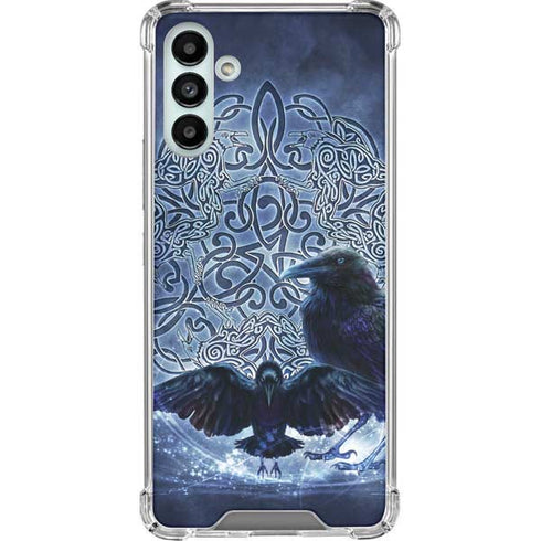 Brigid Ashwood Celtic Raven Galaxy A13 5G Clear Case
