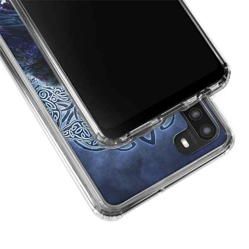 Brigid Ashwood Celtic Raven Galaxy A21 Clear Case