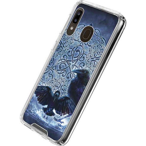 Brigid Ashwood Celtic Raven Galaxy A30 Clear Case