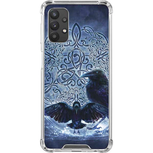 Brigid Ashwood Celtic Raven Galaxy A32 5G Clear Case