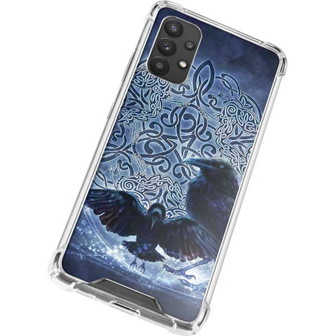 Brigid Ashwood Celtic Raven Galaxy A32 5G Clear Case