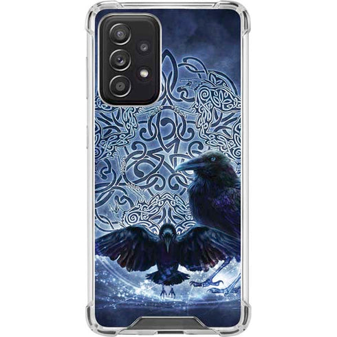 Brigid Ashwood Celtic Raven Galaxy A52 5G Clear Case