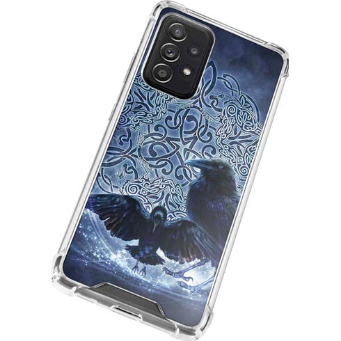 Brigid Ashwood Celtic Raven Galaxy A52 5G Clear Case