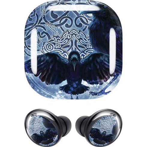 Brigid Ashwood Celtic Raven Galaxy Buds Pro Skin
