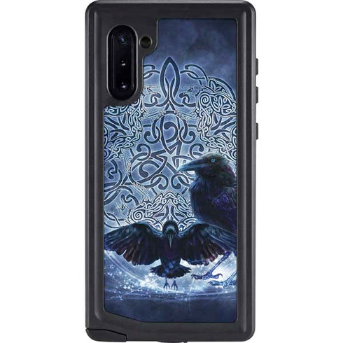 Brigid Ashwood Celtic Raven Galaxy Note 10 Waterproof Case