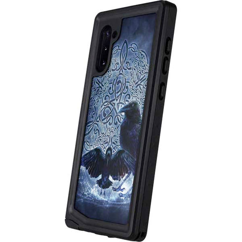 Brigid Ashwood Celtic Raven Galaxy Note 10 Waterproof Case