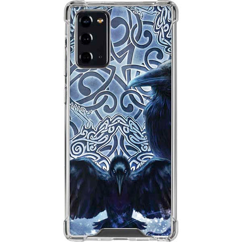 Brigid Ashwood Celtic Raven Galaxy Note20 5G Clear Case