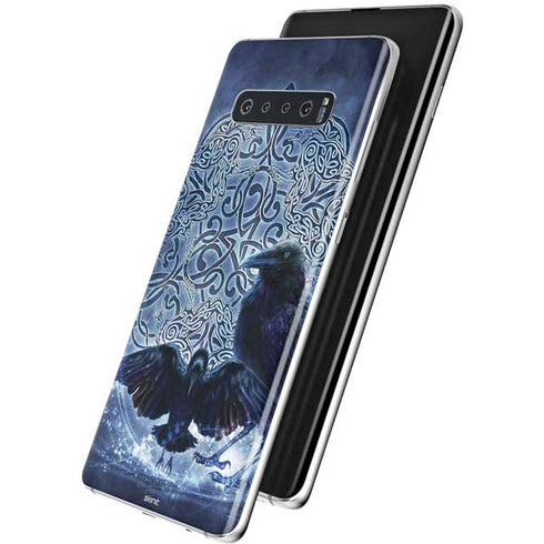 Brigid Ashwood Celtic Raven Galaxy S10 Plus Skin