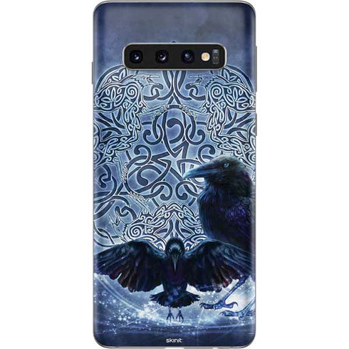 Brigid Ashwood Celtic Raven Galaxy S10 Skin