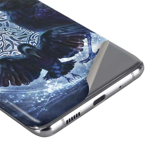 Brigid Ashwood Celtic Raven Galaxy S20 Plus Skin