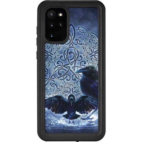 Brigid Ashwood Celtic Raven Galaxy S20 Plus Waterproof Case