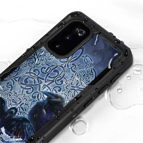 Brigid Ashwood Celtic Raven Galaxy S20 Waterproof Case