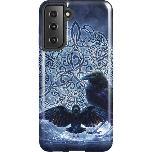 Brigid Ashwood Celtic Raven Galaxy S21 5G Pro Case