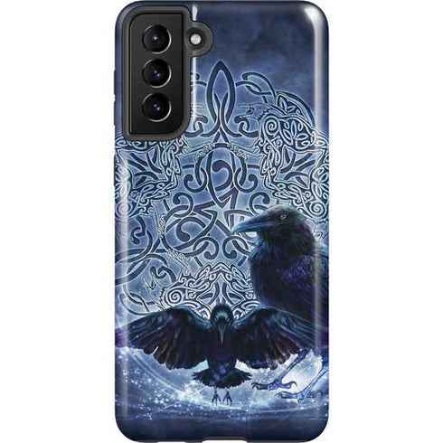 Brigid Ashwood Celtic Raven Galaxy S21 FE Pro Case