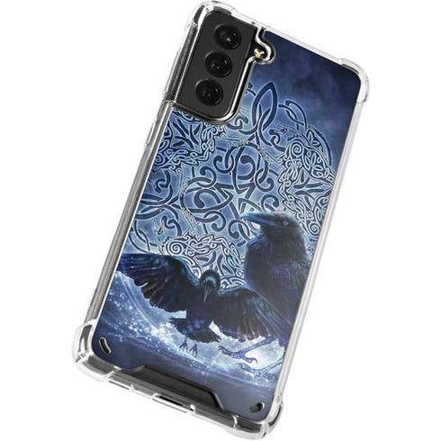 Brigid Ashwood Celtic Raven Galaxy S21 Plus 5G Clear Case