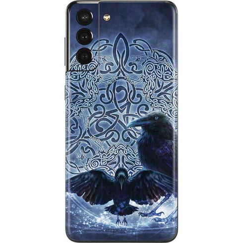 Brigid Ashwood Celtic Raven Galaxy S21 Plus 5G Skin