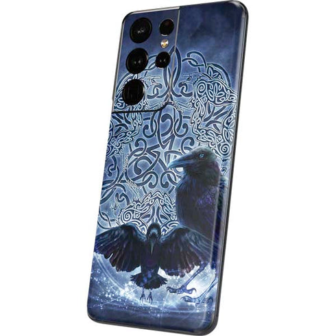 Brigid Ashwood Celtic Raven Galaxy S21 Ultra 5G Skin