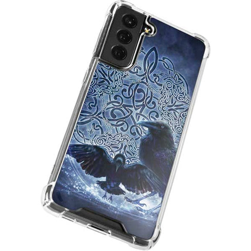 Brigid Ashwood Celtic Raven Galaxy S22 Clear Case