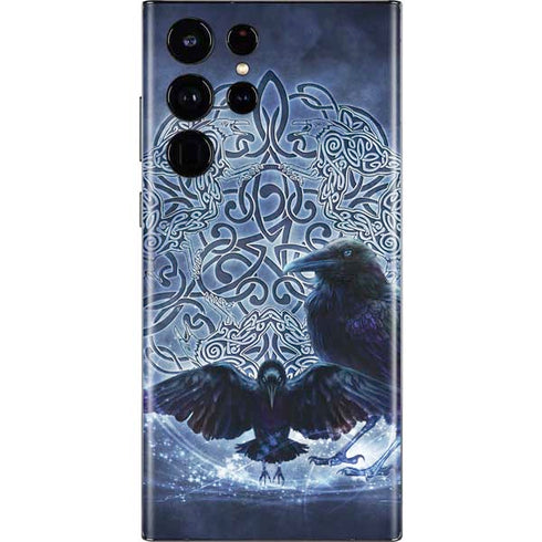 Brigid Ashwood Celtic Raven Galaxy S22 Ultra Skin