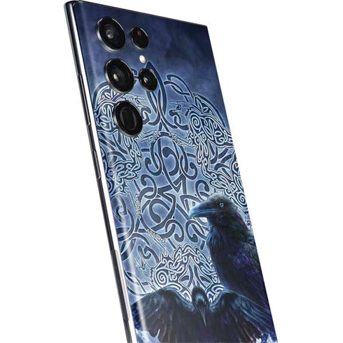 Brigid Ashwood Celtic Raven Galaxy S22 Ultra Skin