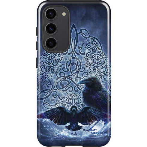 Brigid Ashwood Celtic Raven Galaxy S23 Plus Pro Case