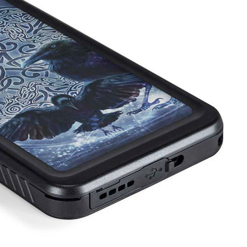 Brigid Ashwood Celtic Raven Galaxy S23 Plus Waterproof Case