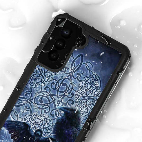 Brigid Ashwood Celtic Raven Galaxy S23 Plus Waterproof Case