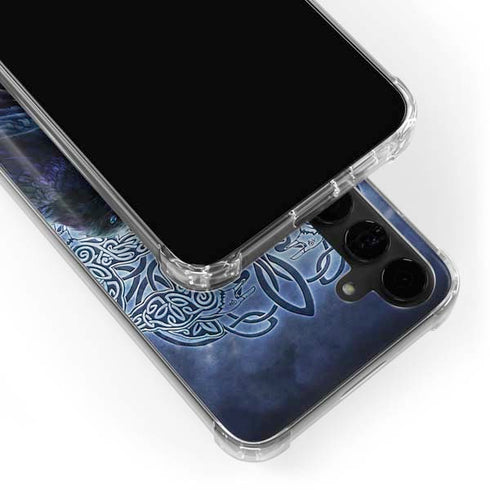 Celtic Raven by Brigid Ashwood Galaxy S24 Plus Clear Case