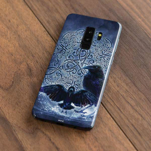 Brigid Ashwood Celtic Raven Galaxy S9 Plus Skin