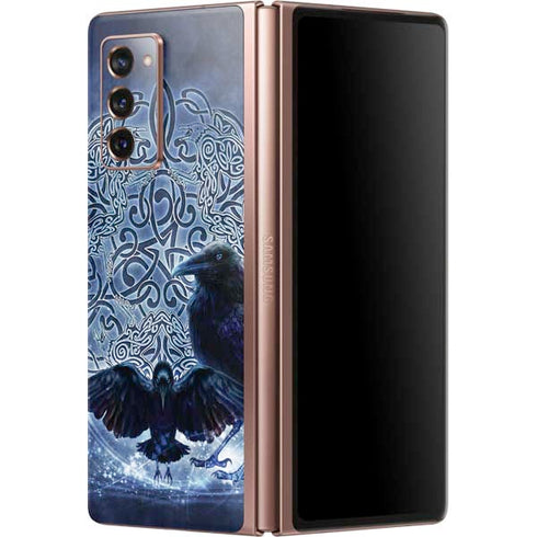 Brigid Ashwood Celtic Raven Galaxy Z Fold2 5G Skin